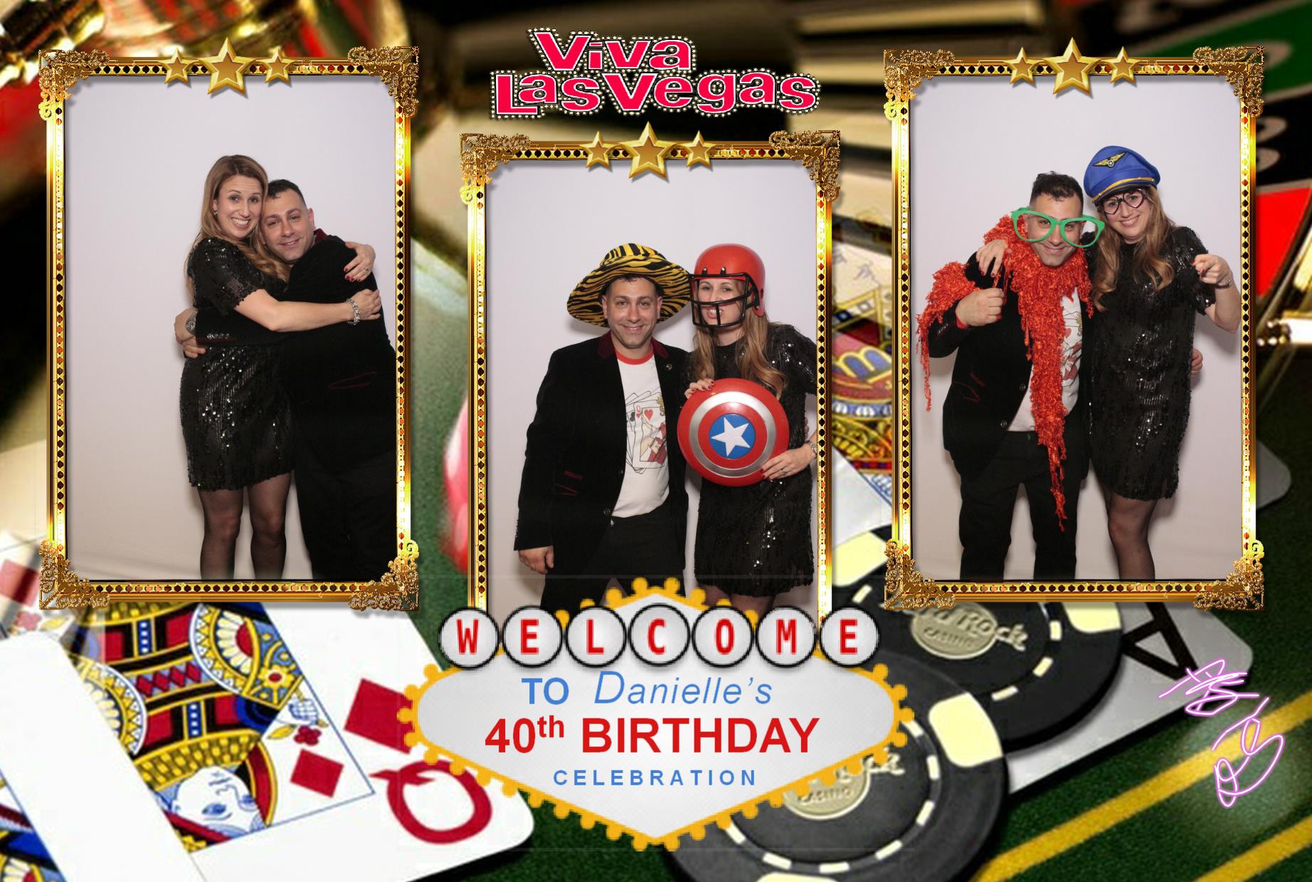 Danielle’s 40th birthday | View more photos from the event at gallery.myphotoboothexperience.co.uk/u/MyPhotoBoothExperienceLtd/Danielle’s-40th-birthday